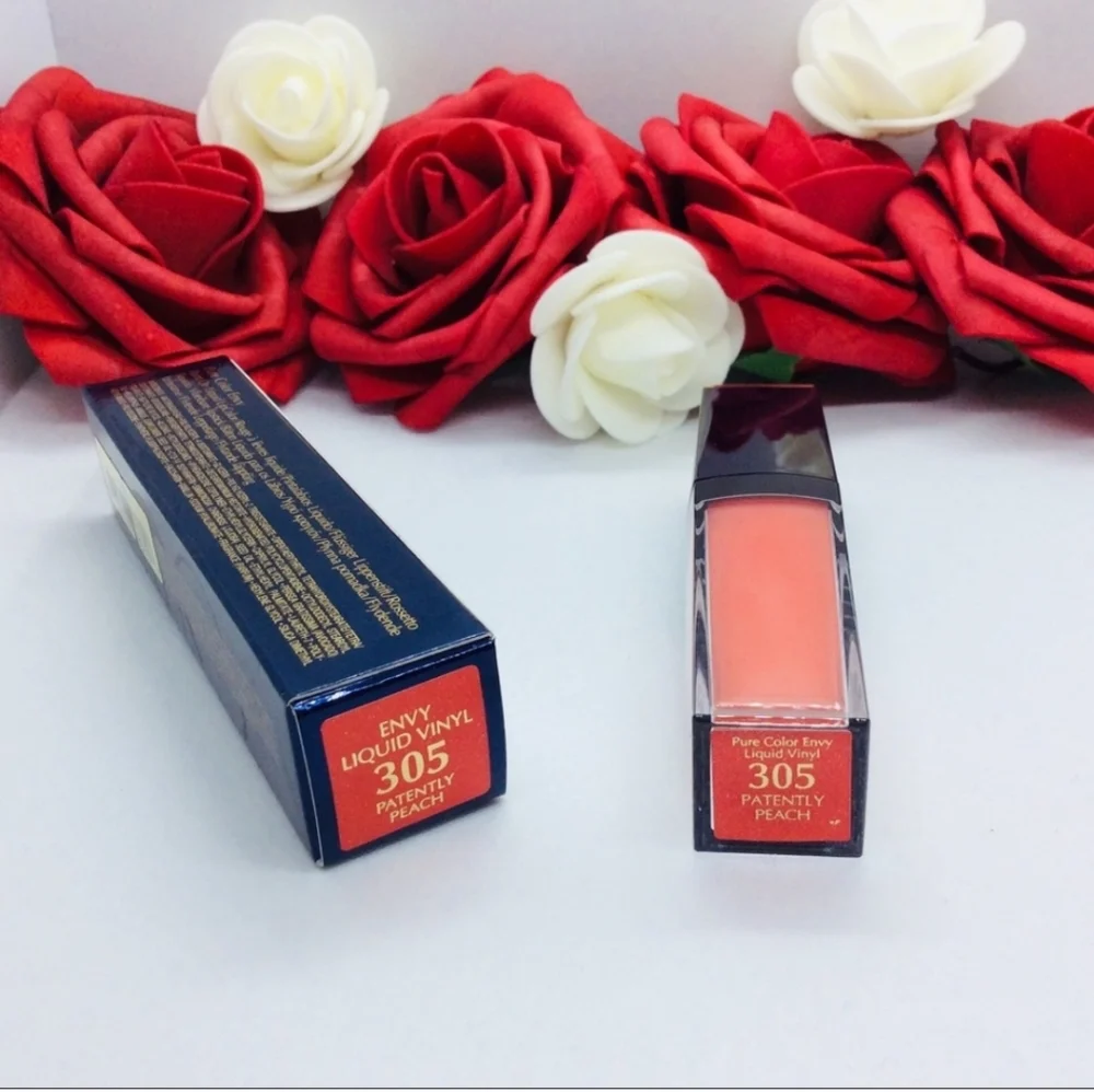 New Estée Lauder Pure Color Envy Liquid Vinyl Lip Color - 305 Patently Peachy